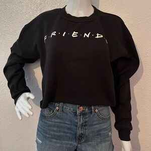 Friends crop Sweater sz Small